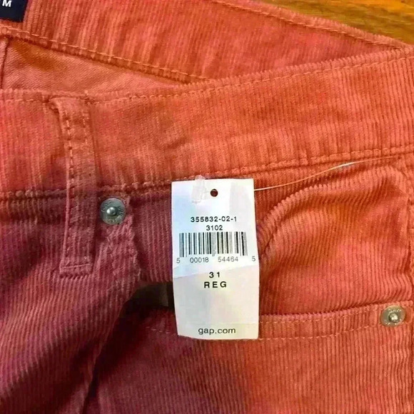 GAP NWT 1969 modern stretch true skinny corduroy pants sz.31. Preppy fall casual - Picture 5 of 7